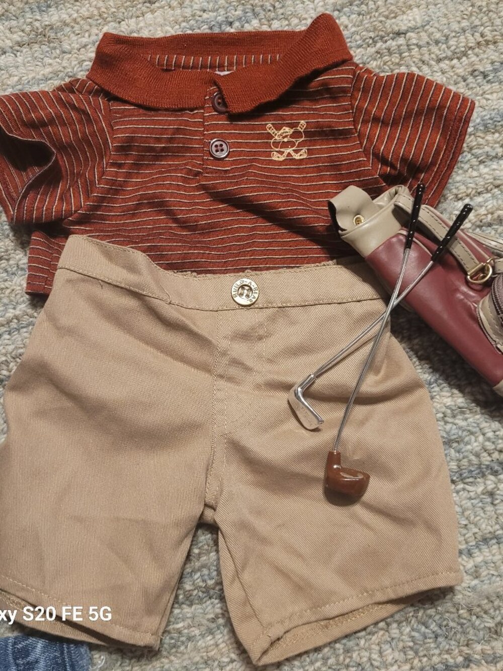 Build a Bear Golf Outfit